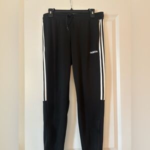 Adidas Black and White Track Pants